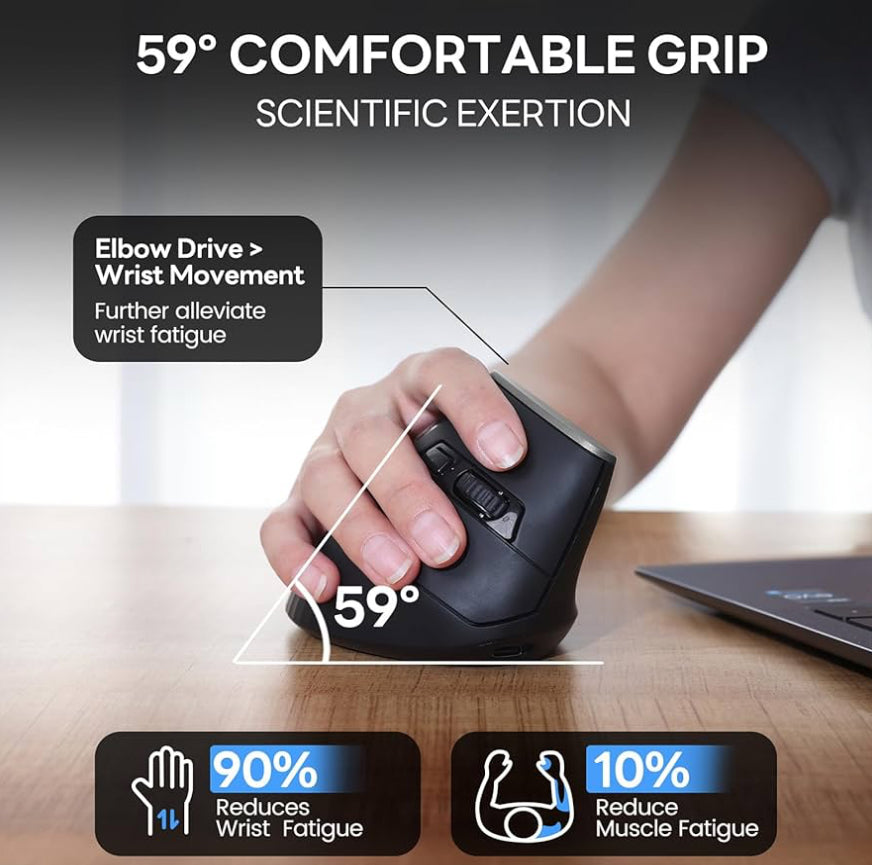 Ergonomic Wireless Mouse