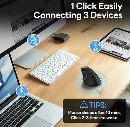 Ergonomic Wireless Mouse
